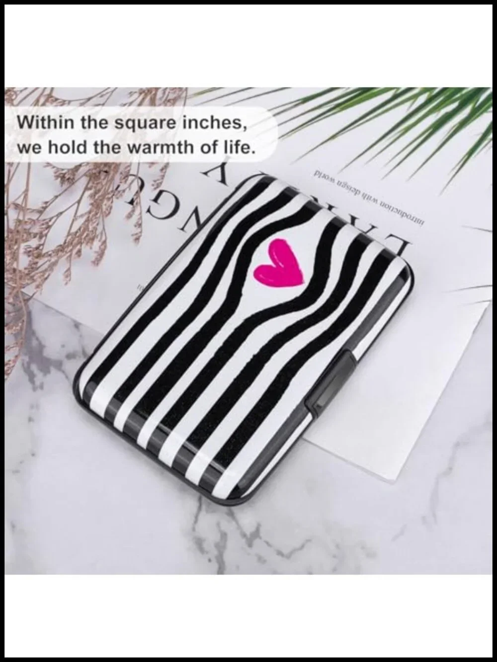 Mini RFID Aluminum Wallet Card Case for Men Women